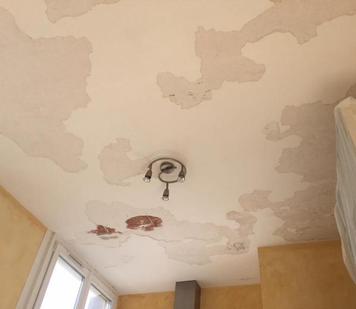 Réalisation d'un plafond de cuisine Dijon